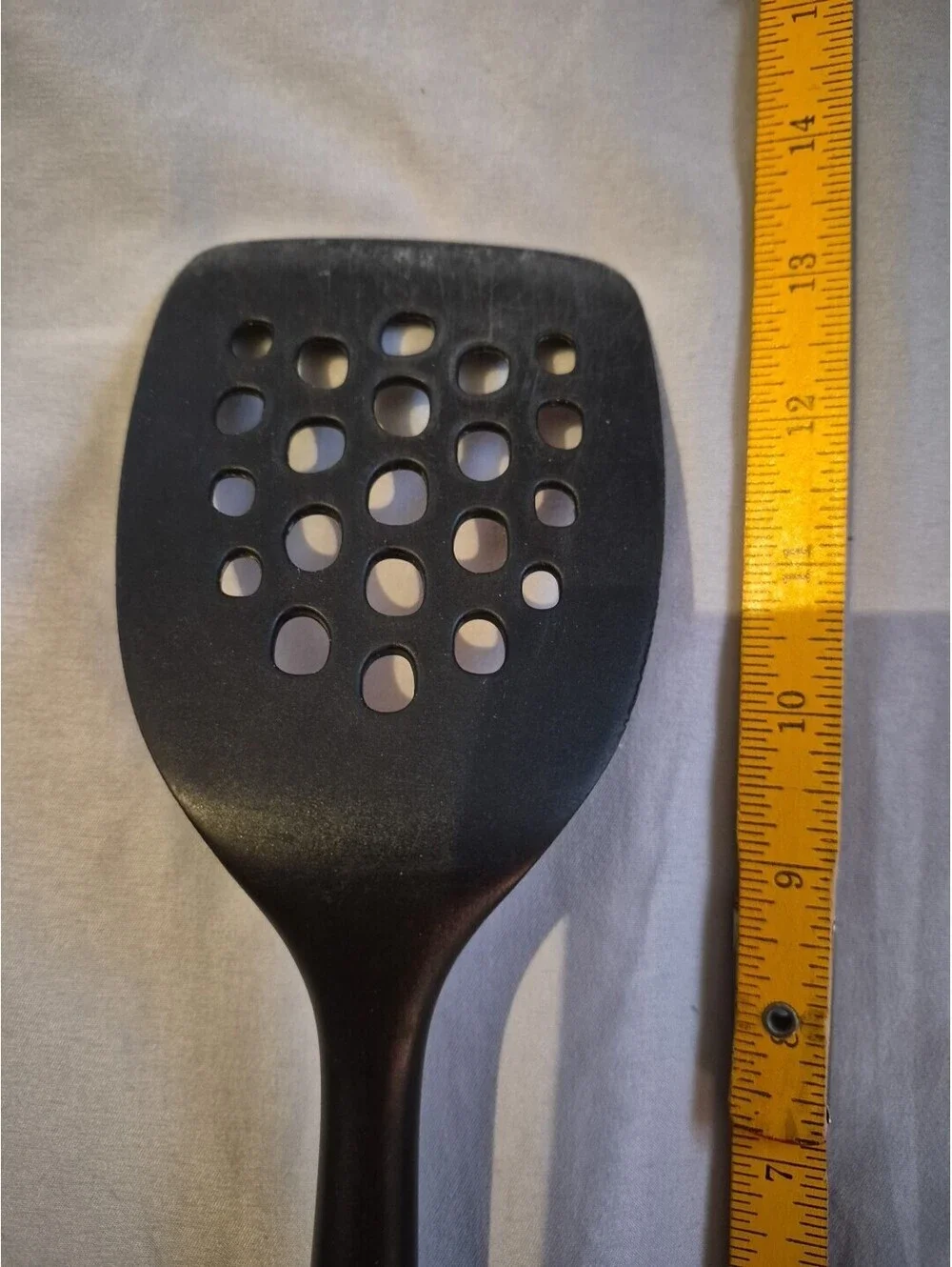OXO Good Grips Nylon Round Turner  Black Spatula 13.5× 3.5 